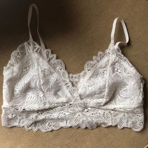 White Bralette